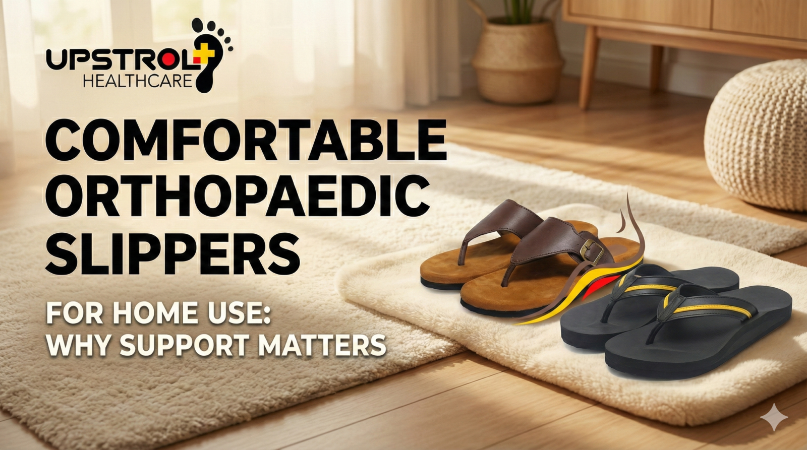Comfortable Orthopaedic Slippers for Home Use: Why Support Matters Every Step