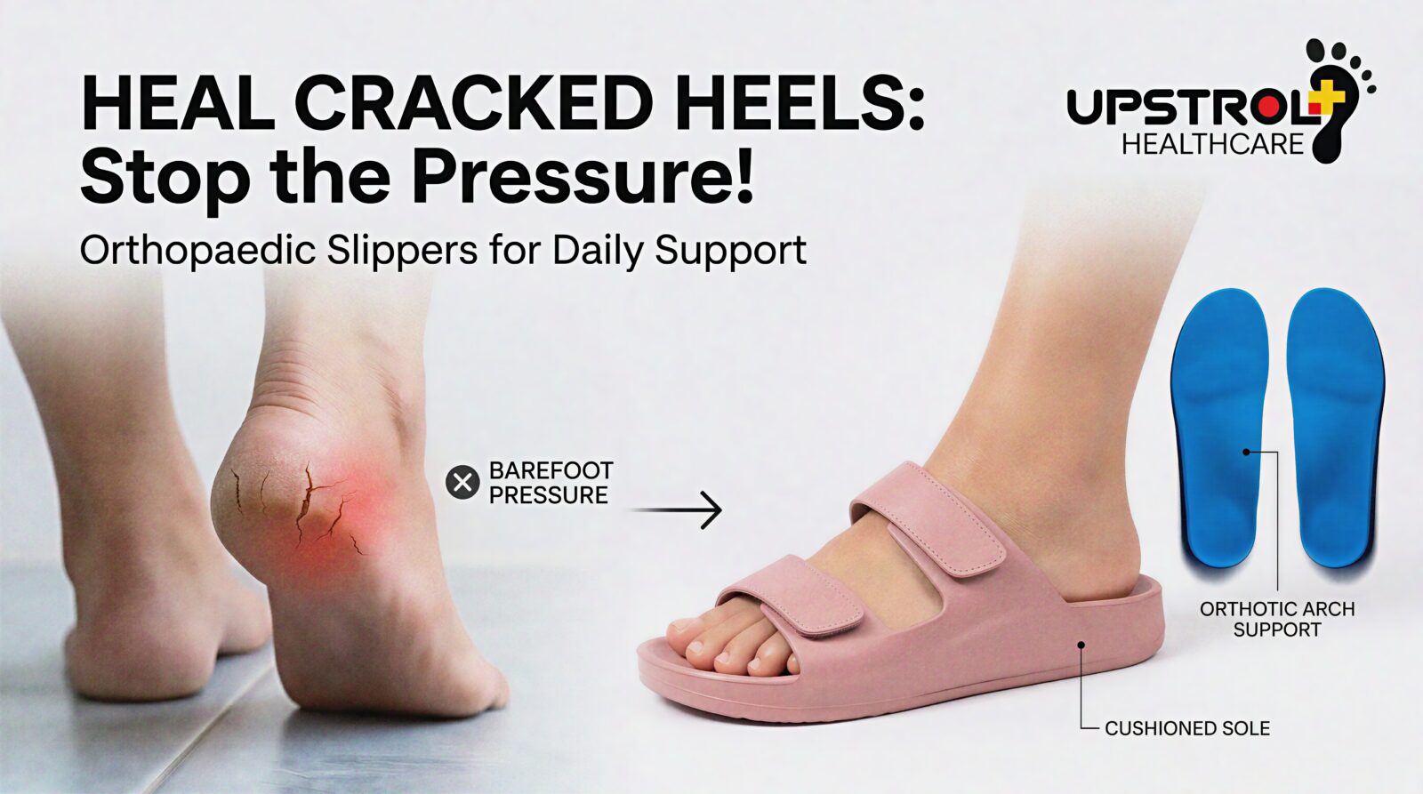 Cracked Heels Why They Happen and How the Right Slippers Help Healing