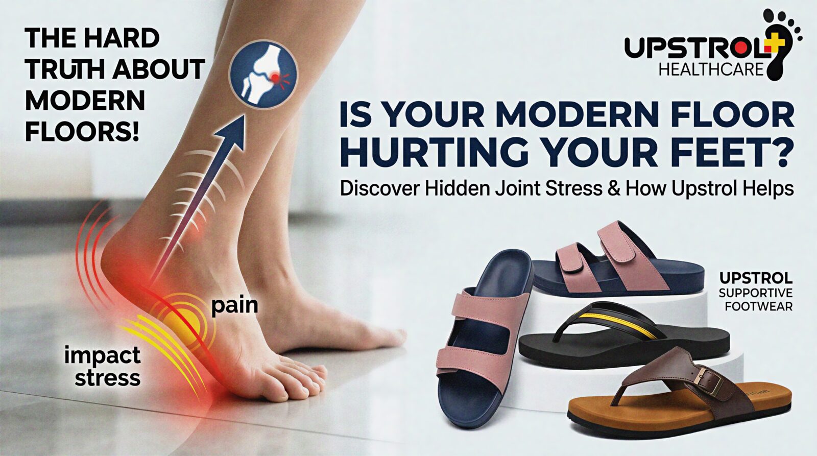 How Hard Floors in Modern Homes Affect Your Feet and Joints