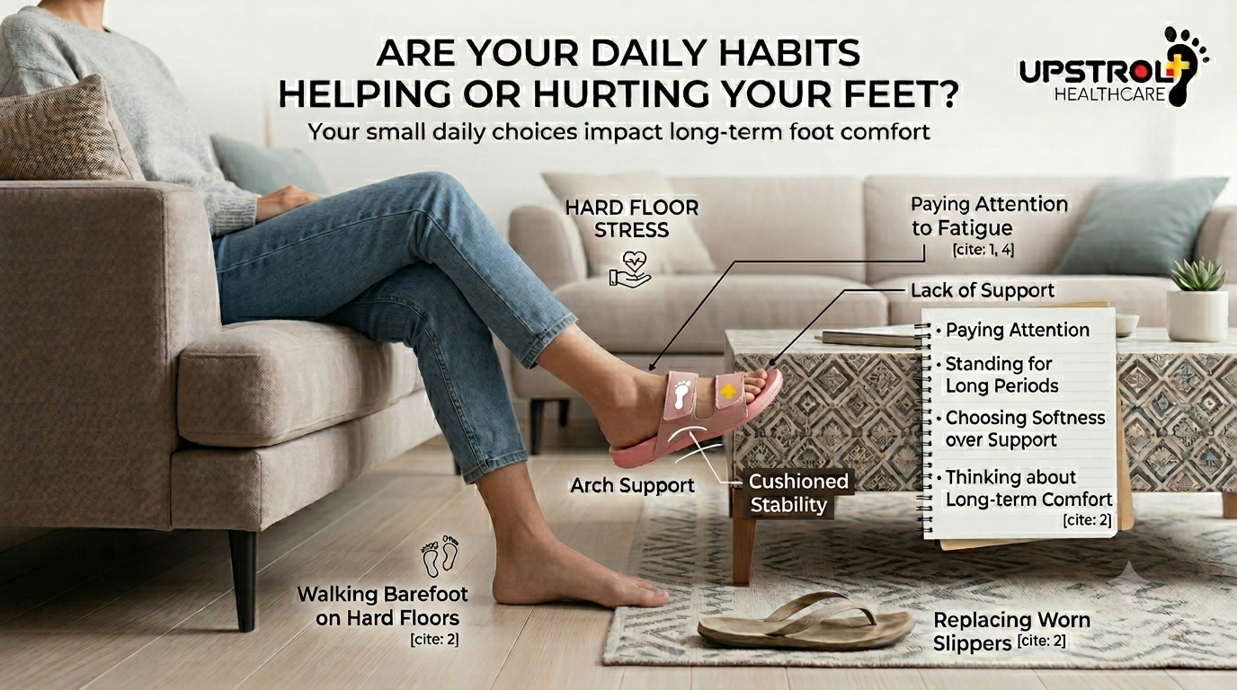 Daily habits that influence foot health and long-term comfort
